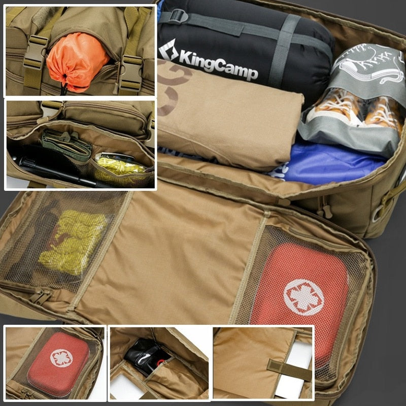 Mochila Cargueira Multifuncional Montevie 50L