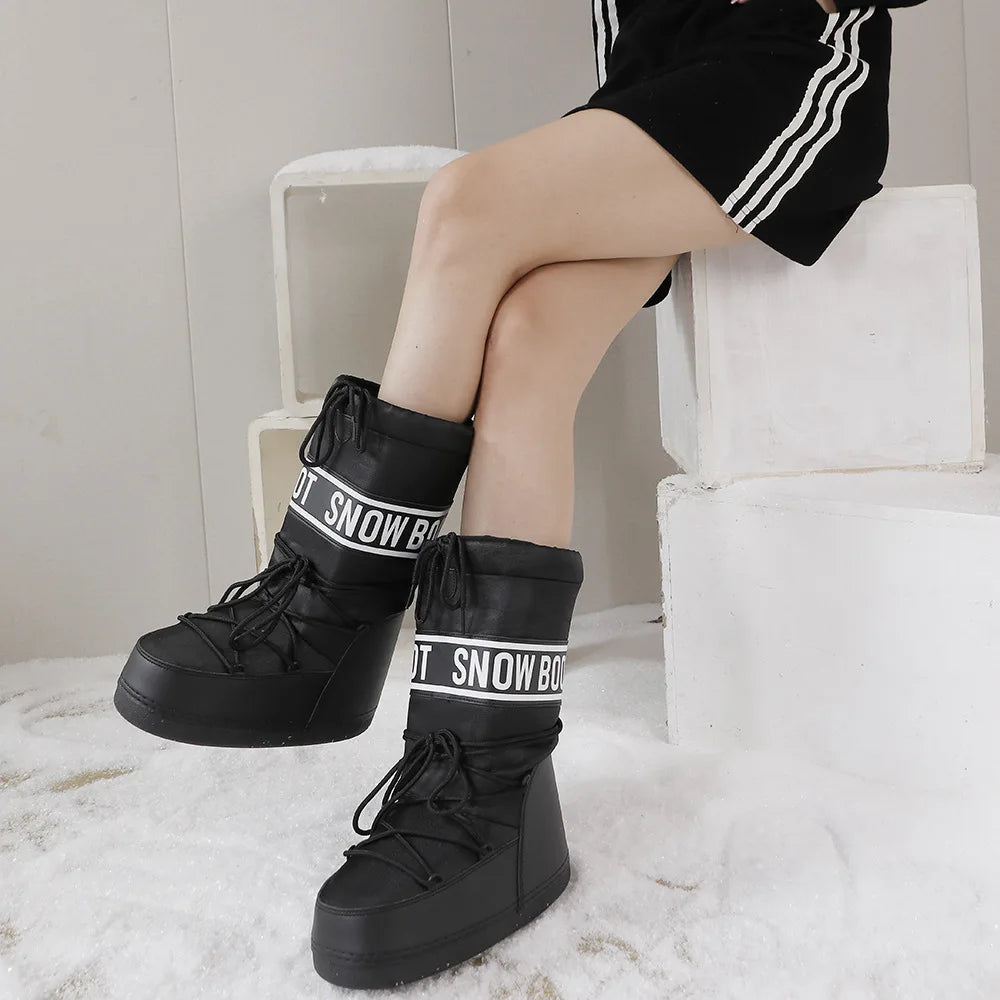 Bota Feminina Montevie Snow Boot Femme