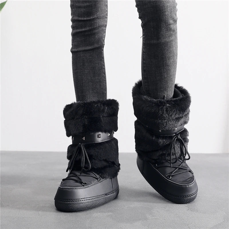 Bota Feminina Snow Moon Boott Ski Montevie