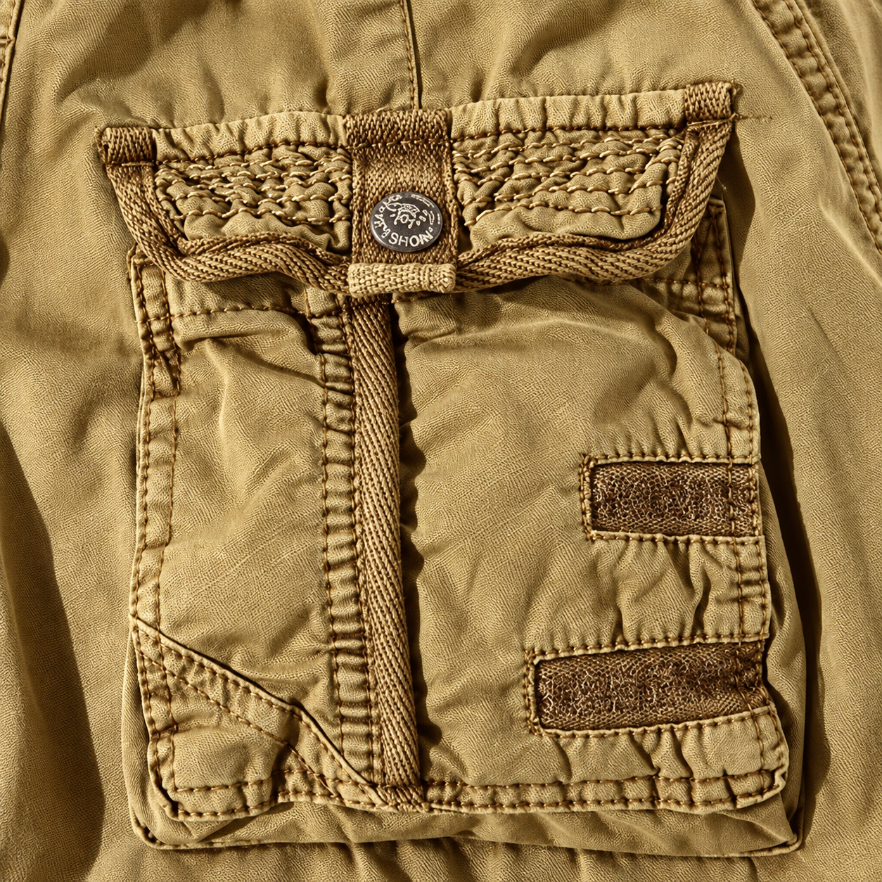 Bermuda Cargo Militar Masculina Montevie