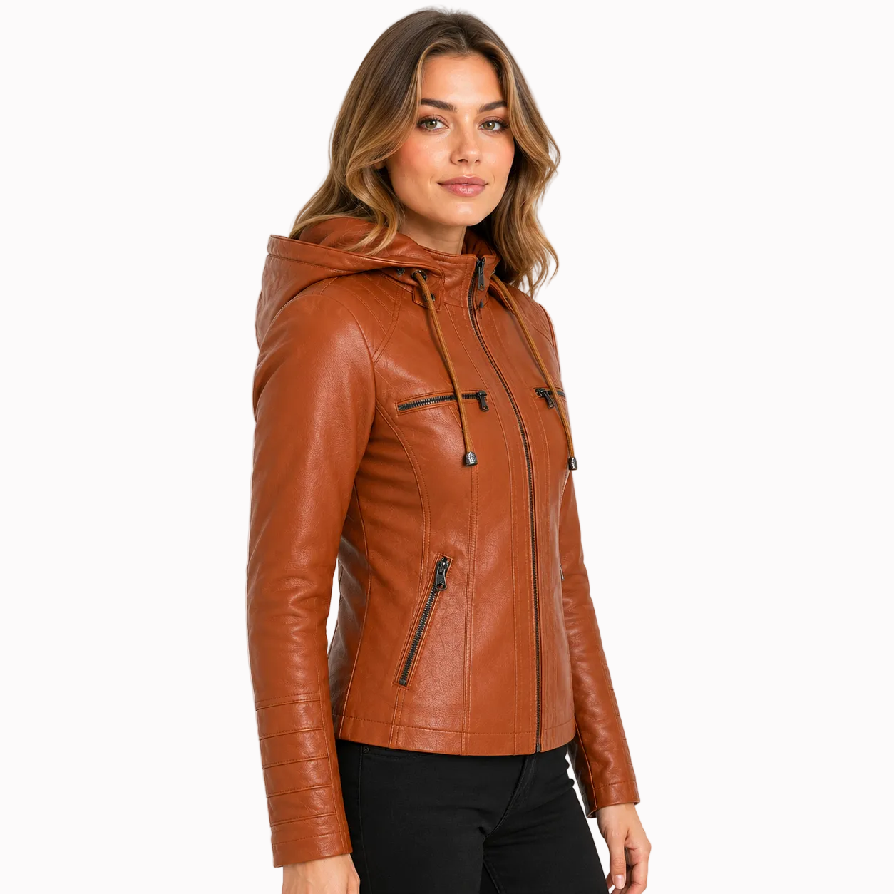 Jaqueta Feminina com Capuz Montevie