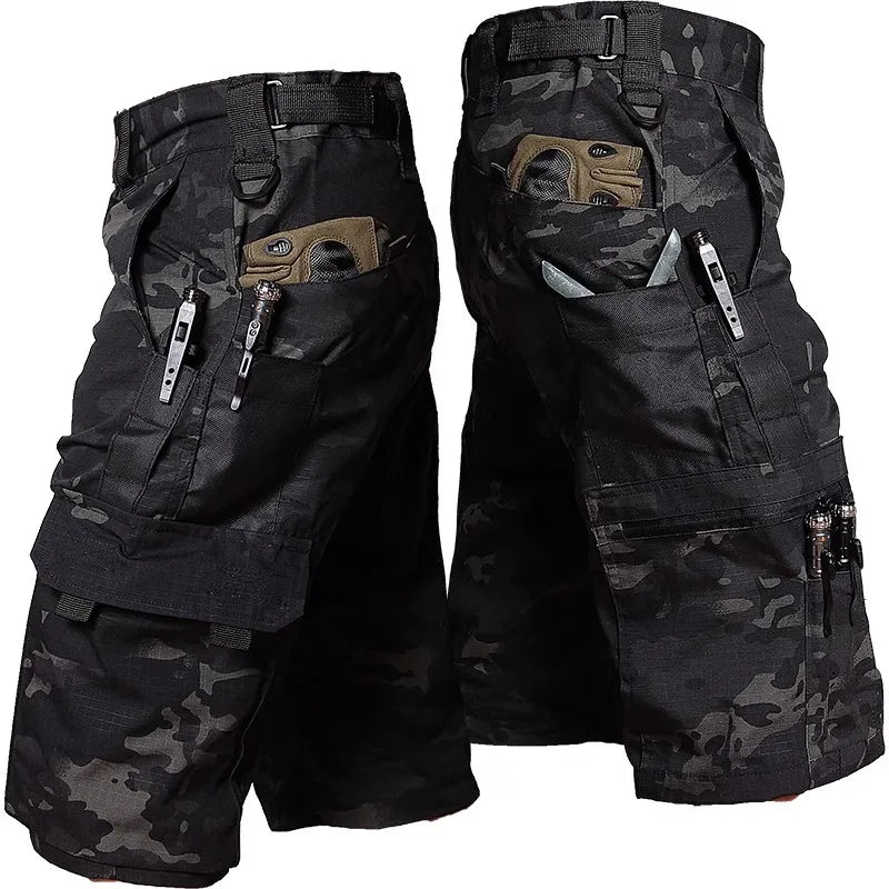 Bermuda Militar com Bolsos Táticos Montevie