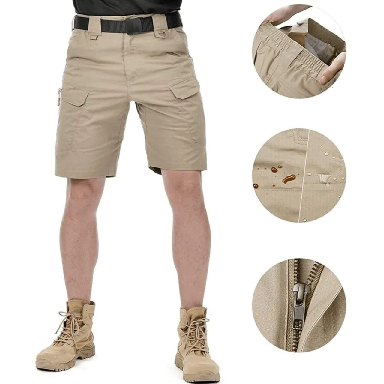 Bermuda Tática Masculina Multifuncional Montevie