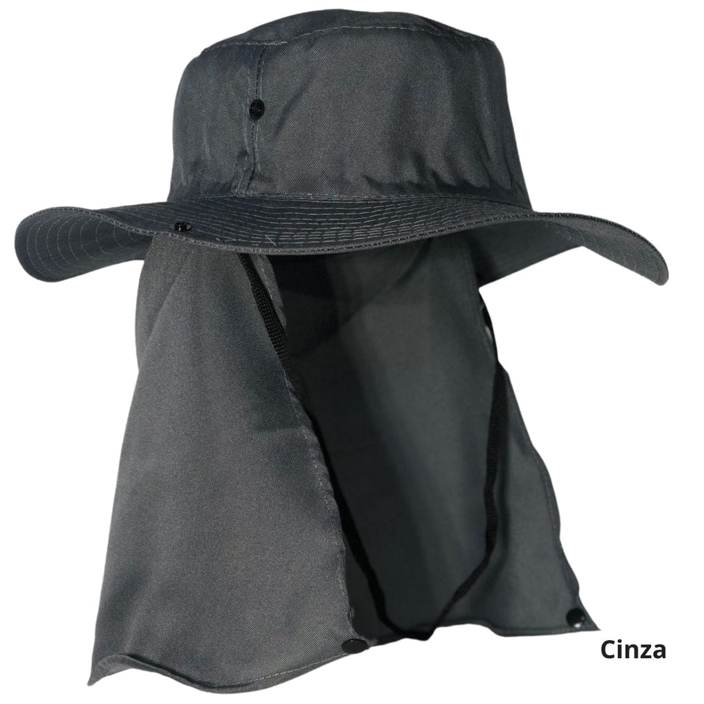 Chapéu Pescador Australiano com Proteção Pescoço