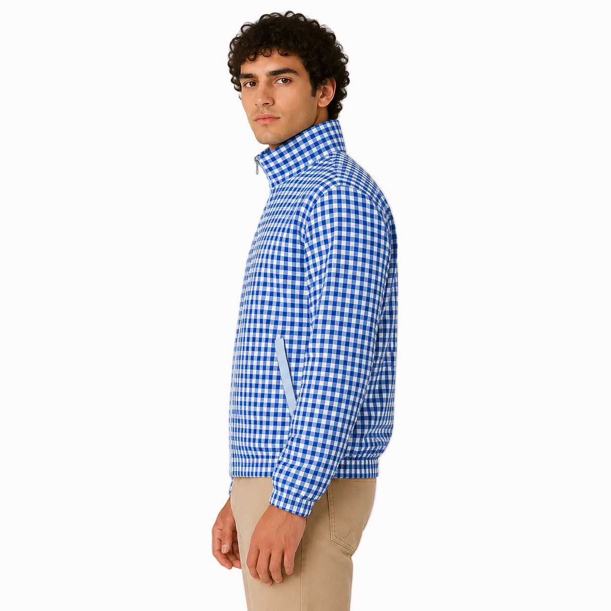 Jaqueta Reversível Masculina FlipCheck Montevie
