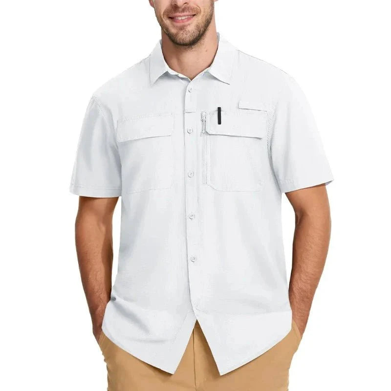 Camisa Masculina Manga Curta Valt Montevie
