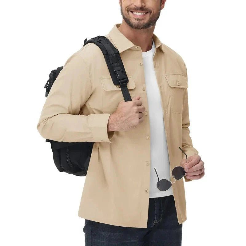 Camisa Masculina Manga Longa Joli Montevie