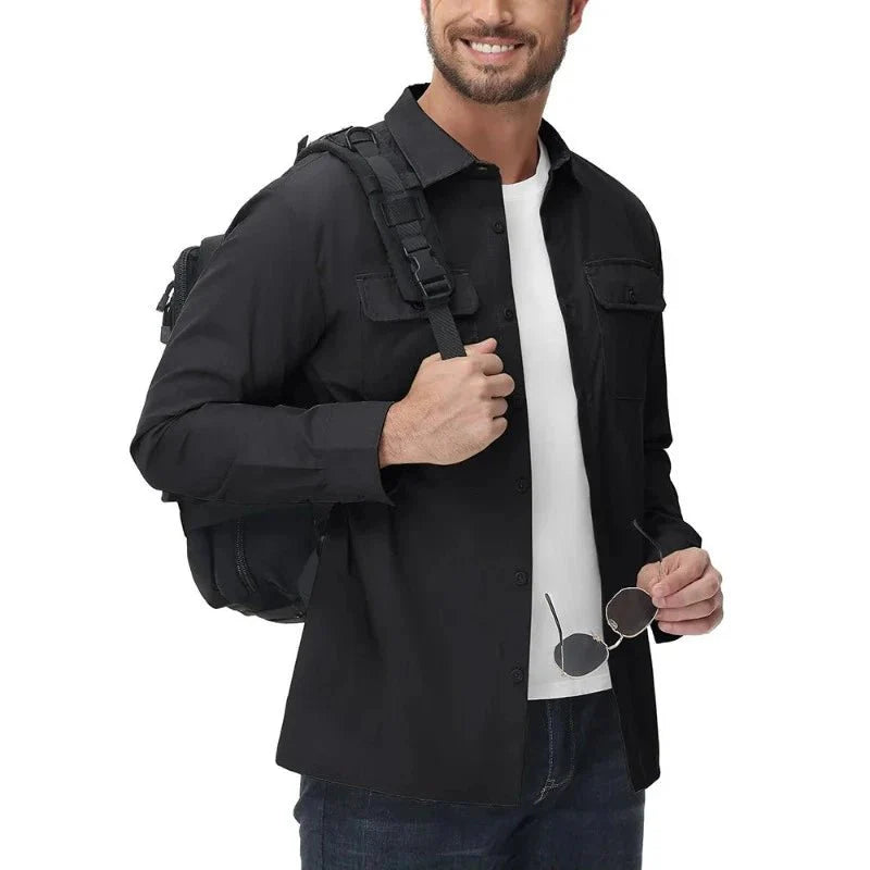 Camisa Masculina Manga Longa Joli Montevie