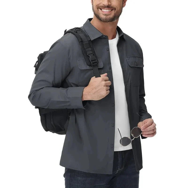 Camisa Masculina Manga Longa Joli Montevie