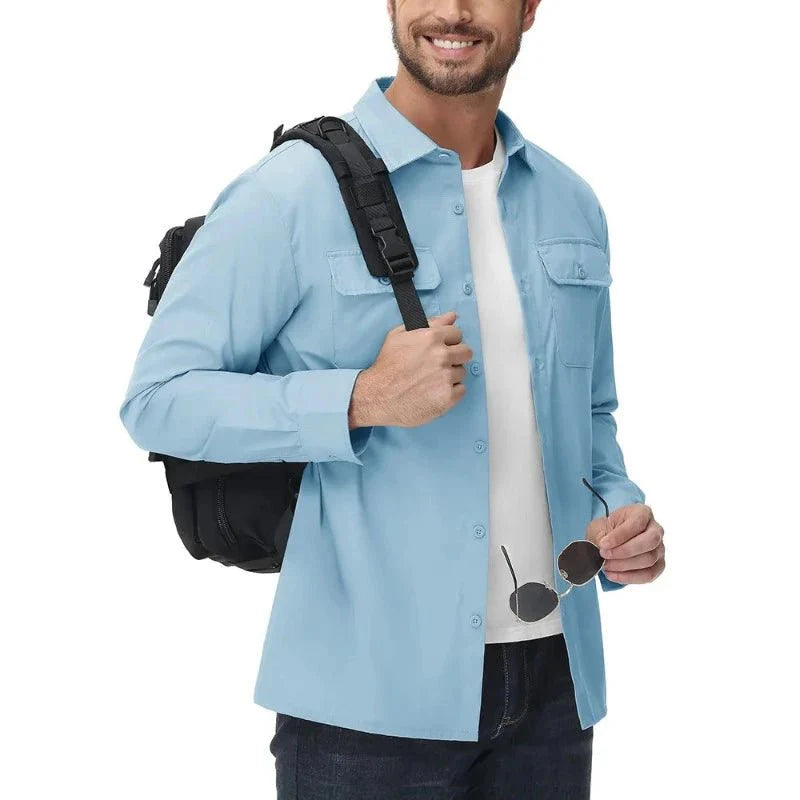 Camisa Masculina Manga Longa Joli Montevie