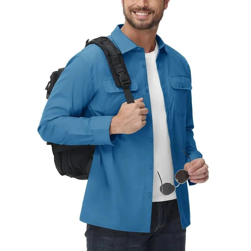 Camisa Masculina Manga Longa Joli Montevie