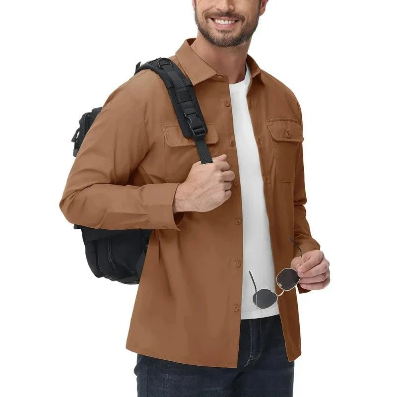 Camisa Masculina Manga Longa Joli Montevie