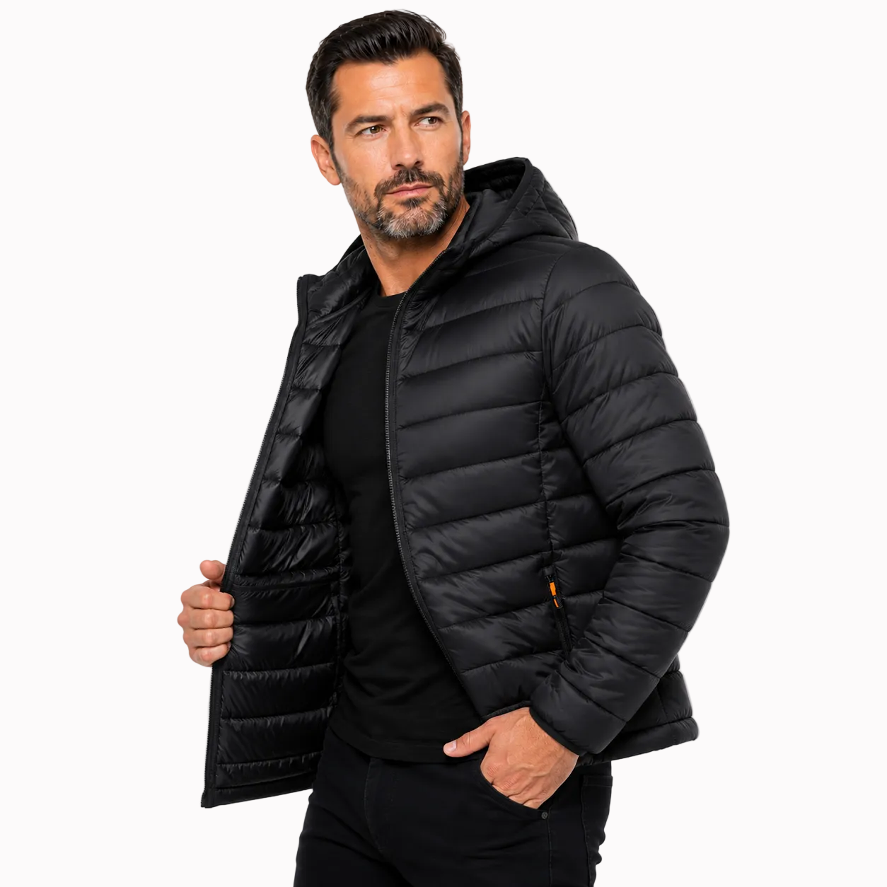 Jaqueta Masculina Puffer Iced Montevie