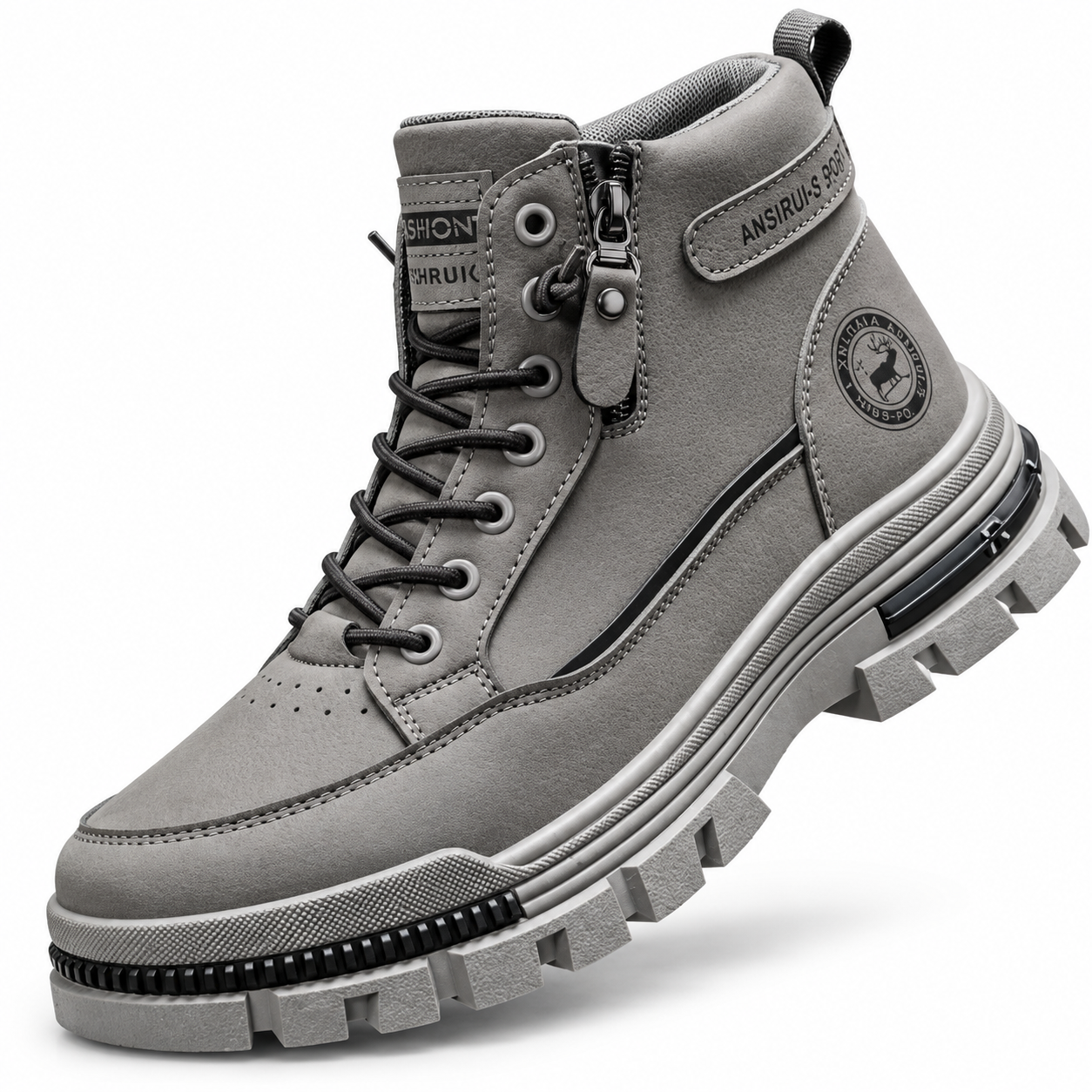 Bota Antiderrapante Masculina Cano Alto Montevie