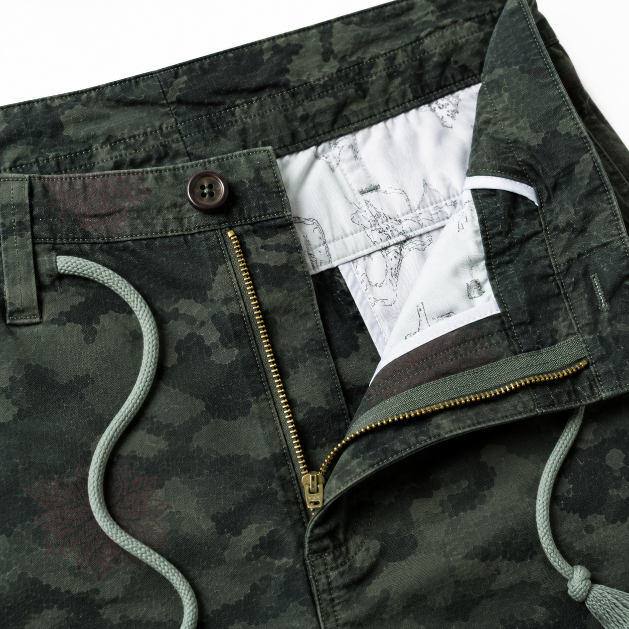 Shorts Camuflado Masculino Outdoor Montevie