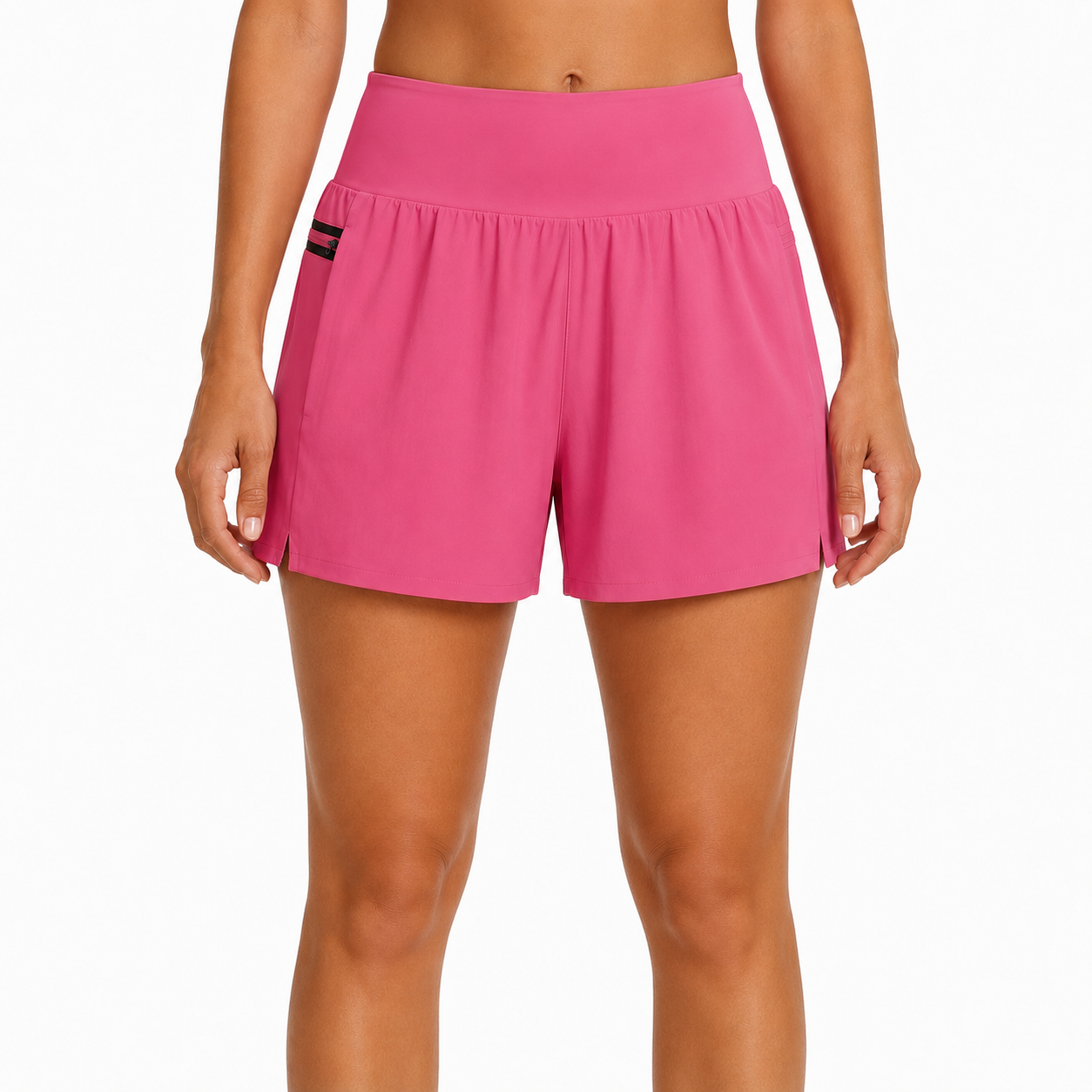 Shorts de Corrida Feminino Plus Montevie