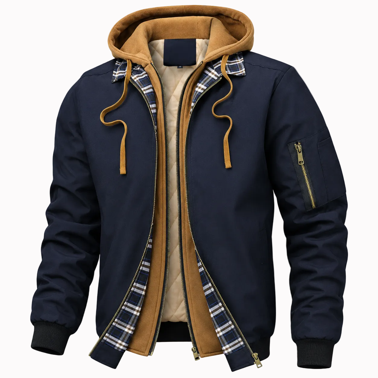 Jaqueta Masculina HoodBomber Montevie