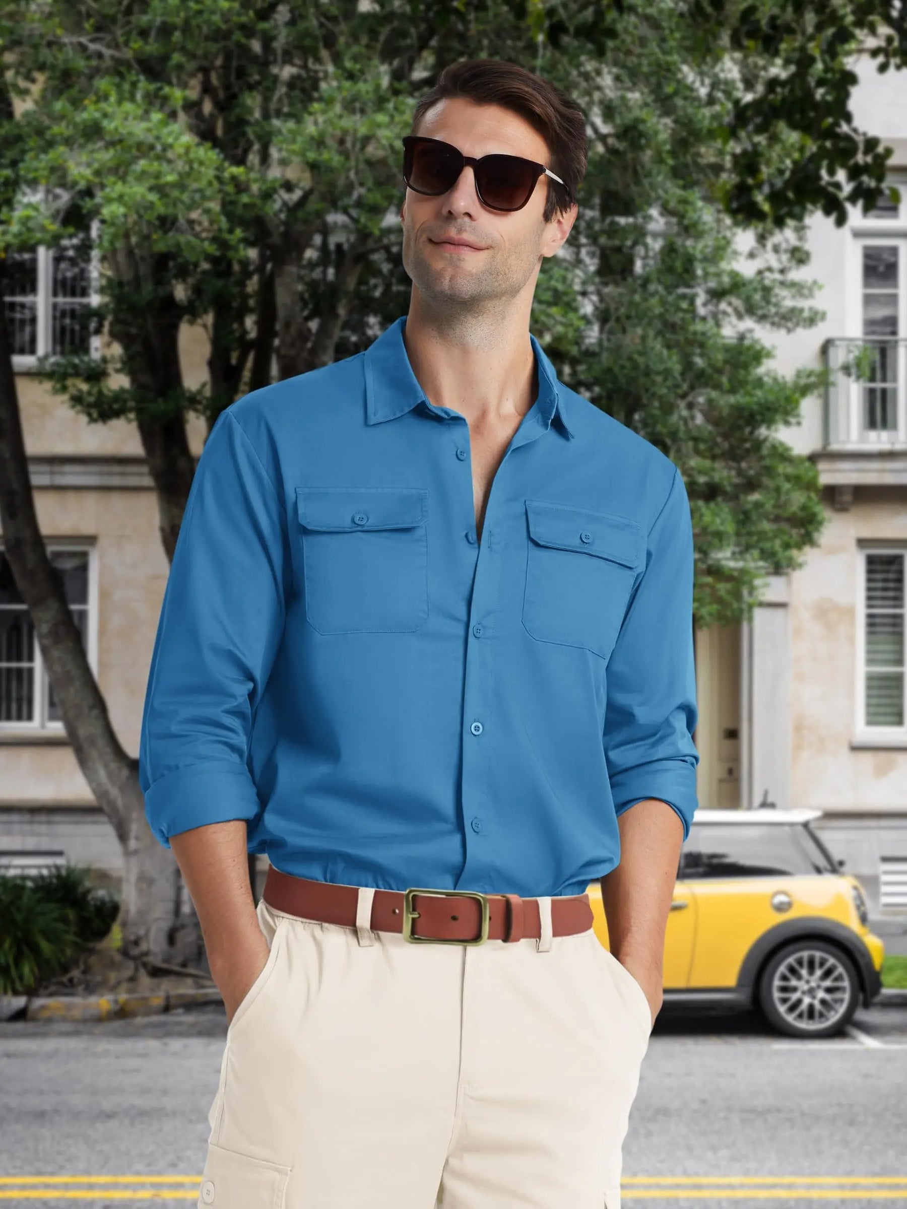 Camisa Masculina Manga Longa Joli Montevie