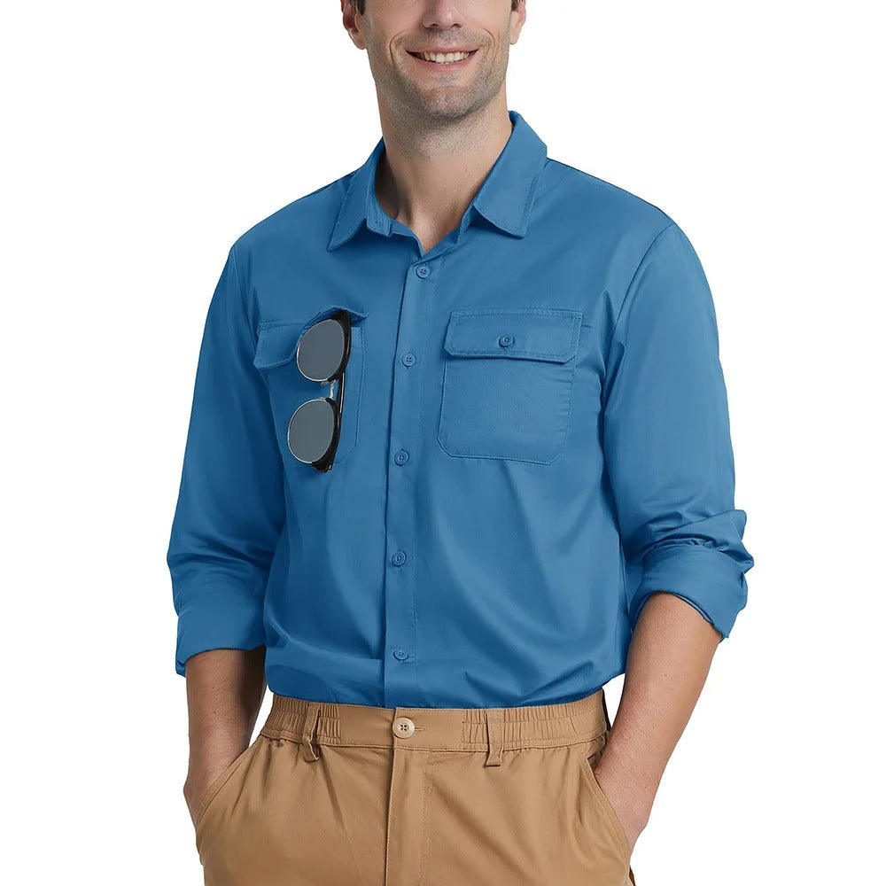 Camisa Masculina Manga Longa Joli Montevie