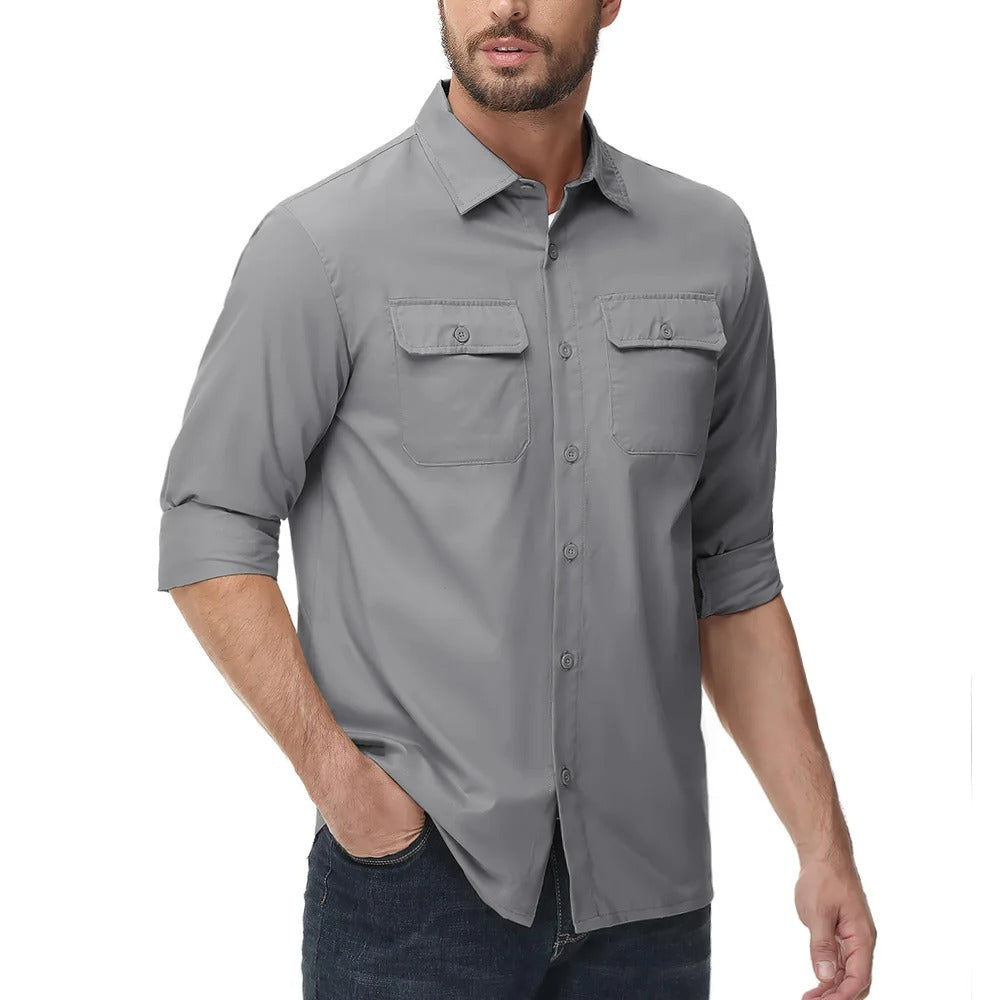 Camisa Masculina Manga Longa Joli Montevie