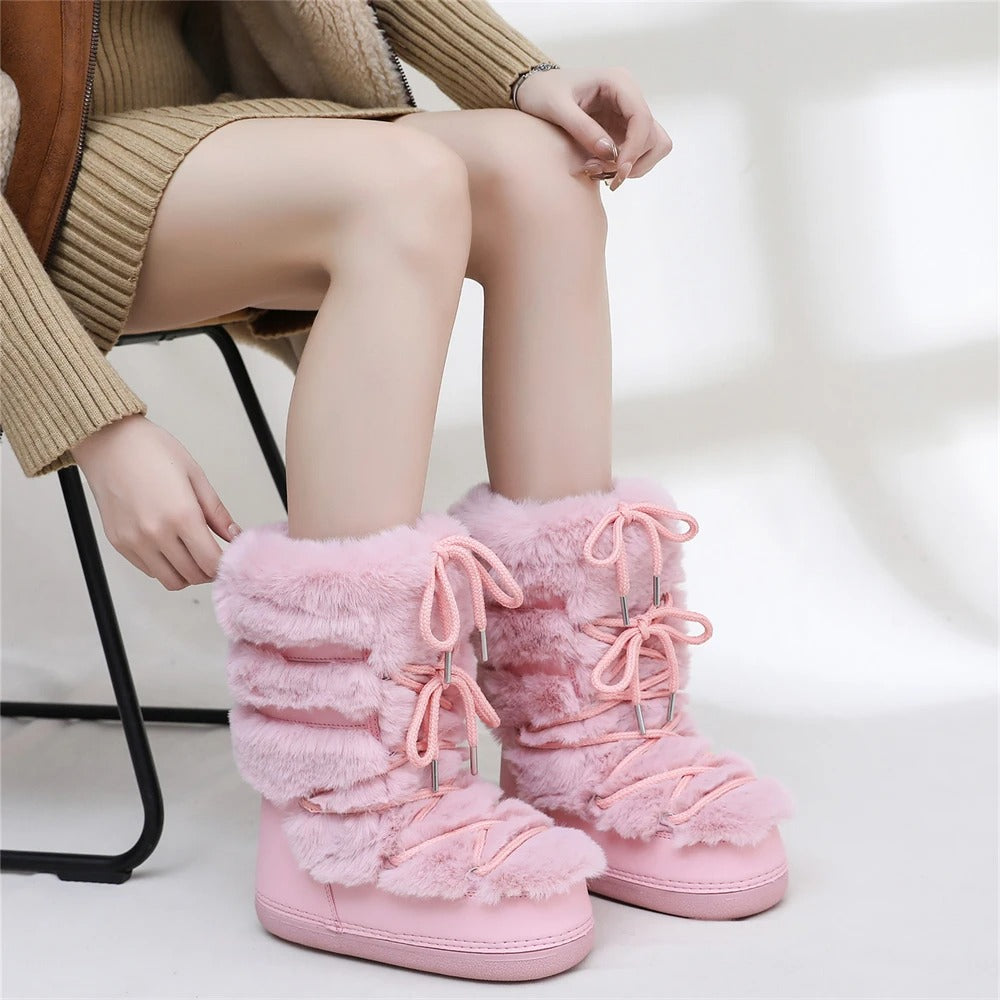 Bota Feminina Snow para Neve Montevie