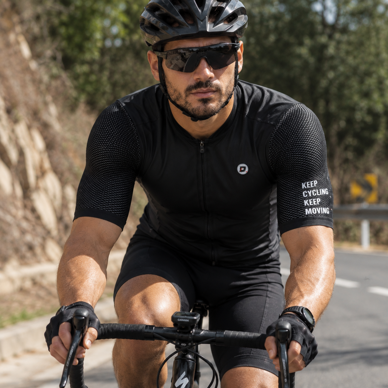 Camisa de Ciclismo Manga Curta Proteção SPF 50+ Montevie