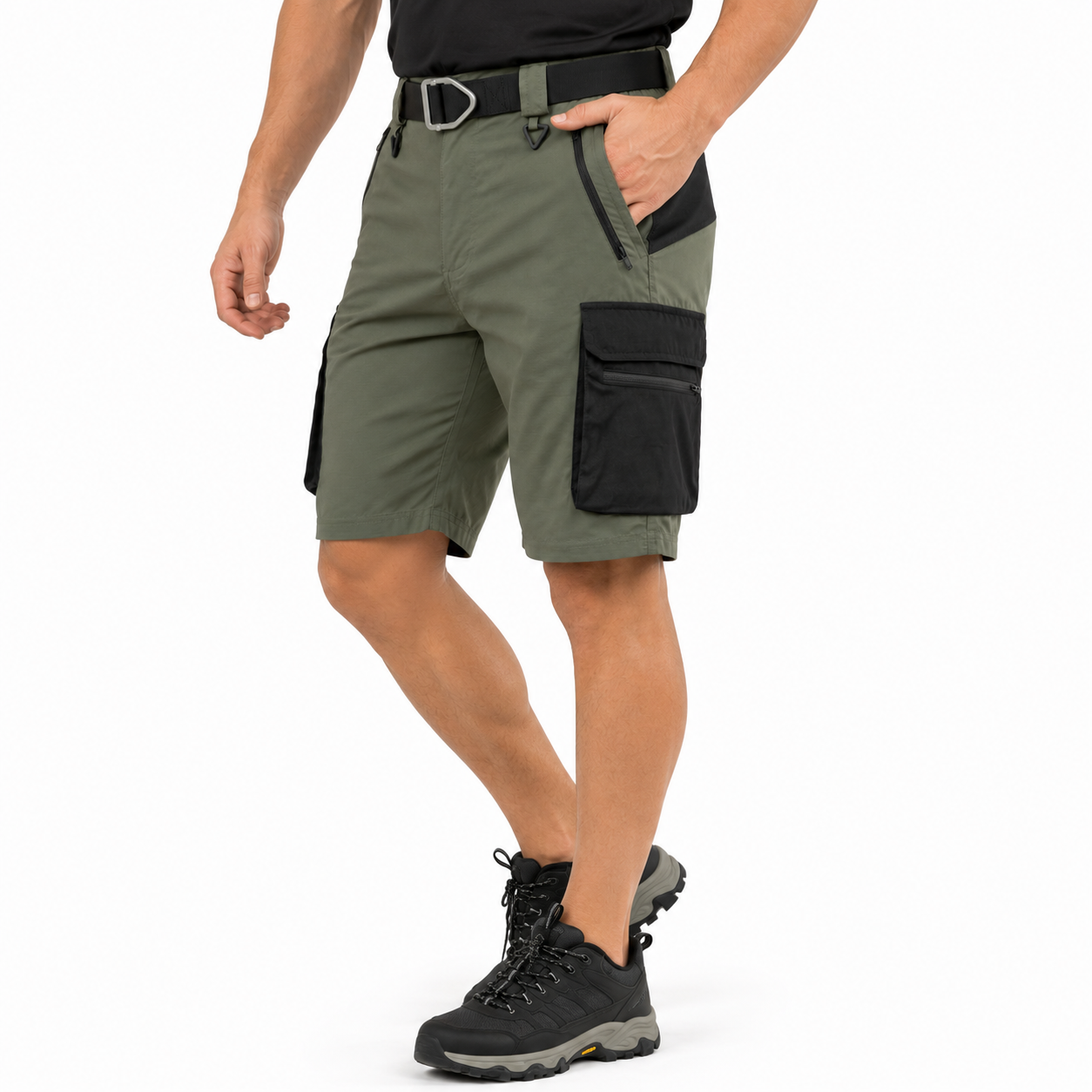 Bermuda Masculina Militar Impermeável Montevie