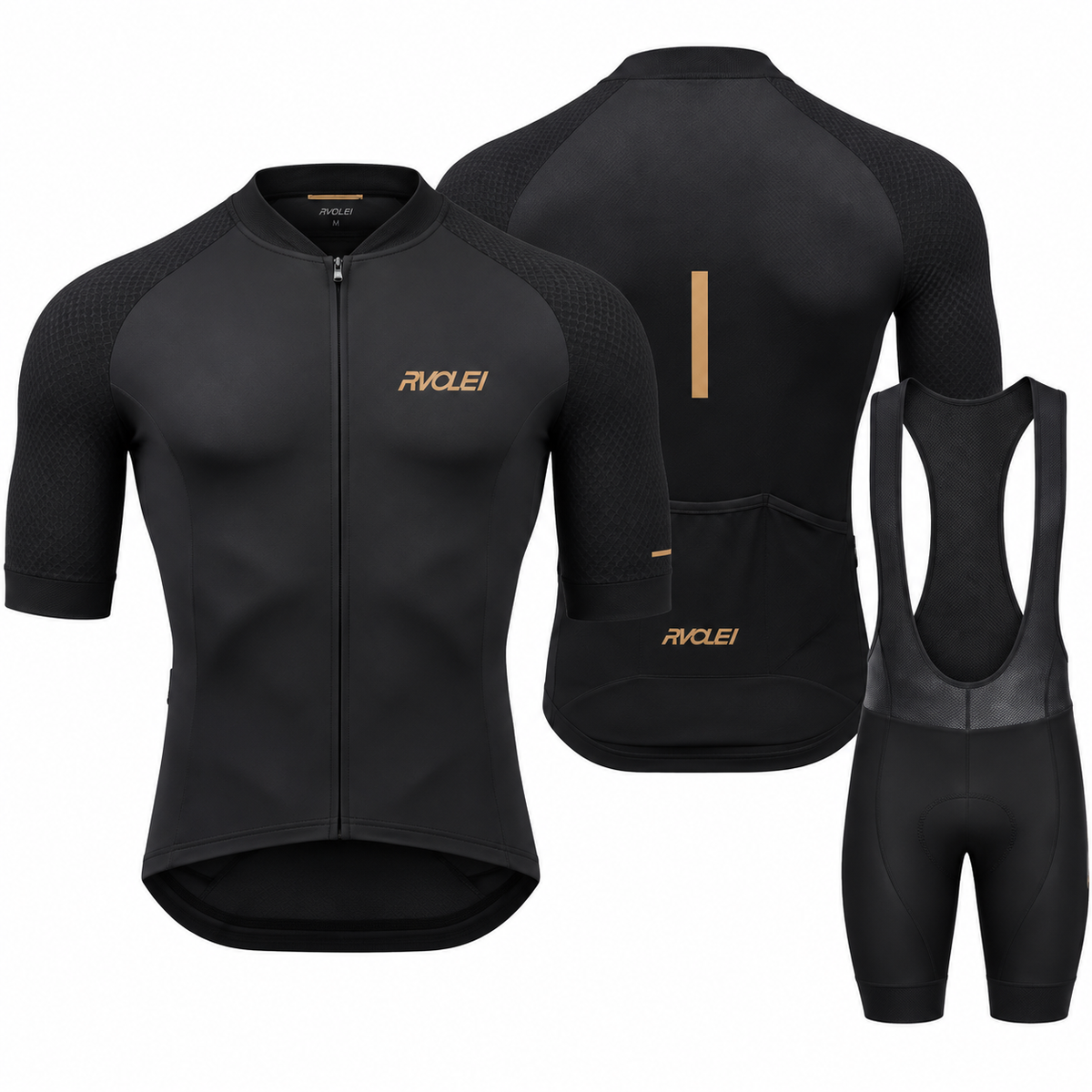 Conjunto de Ciclismo Masculino Camisa e Bermuda Montevie