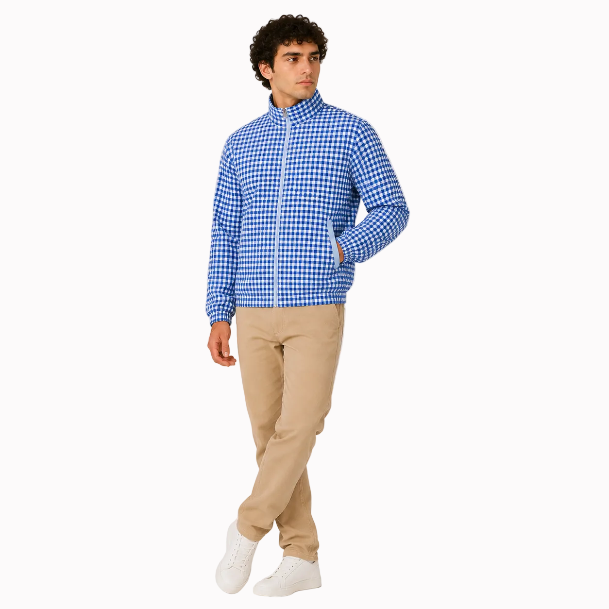 Jaqueta Reversível Masculina FlipCheck Montevie