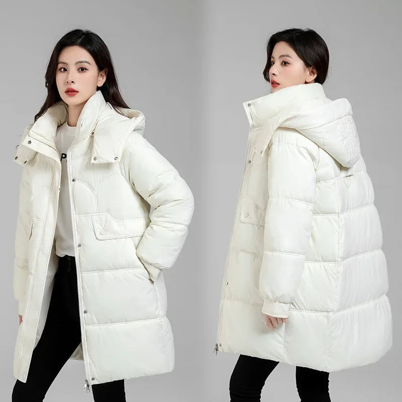 Jaqueta Feminina Parka Alongada Montevie