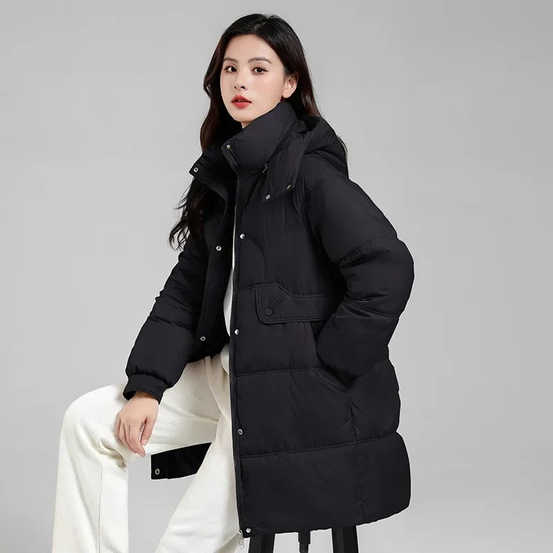 Jaqueta Feminina Parka Alongada Montevie