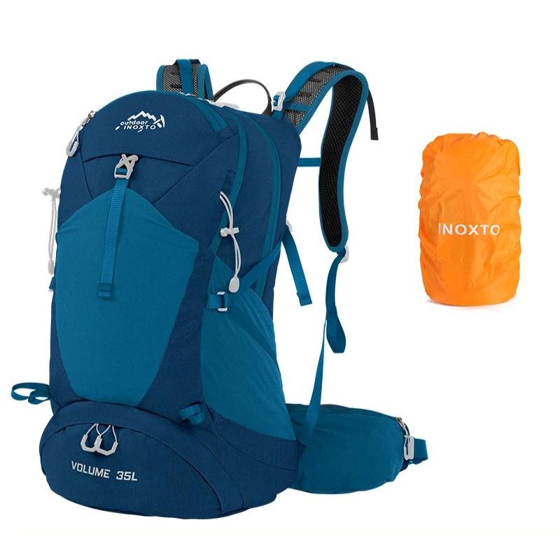 Mochila Montanhismo Impermeável - Max Montevie Mochila Montanhismo Impermeável - Max Montevie® Montevie Azul Escuro