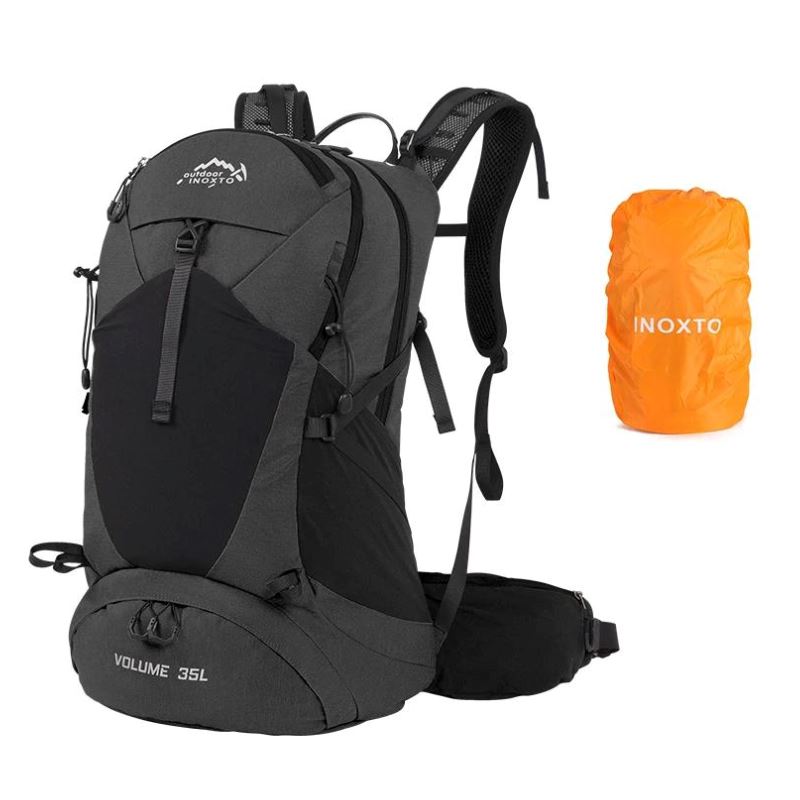 Mochila Montanhismo Impermeável - Max Montevie Mochila Montanhismo Impermeável - Max Montevie® Montevie Preto