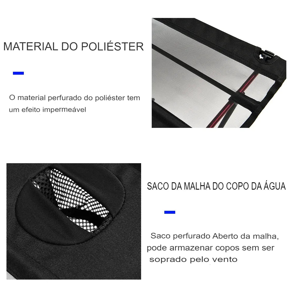 Mesa de Camping Portátil e Dobrável Montevie