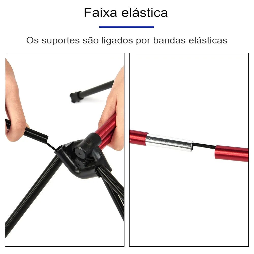 Mesa de Camping Portátil e Dobrável Montevie