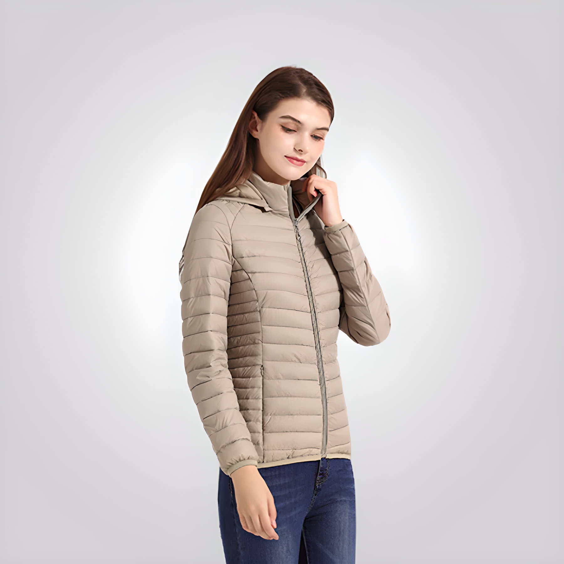 Jaqueta Puffer Feminina Noza Montevie