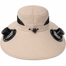 Chapéu Com 2 Ventiladores Masculino Montevie