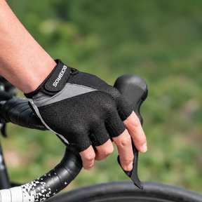 Luva de Ciclismo Meio Dedo com Gel Acolchoado Montevie