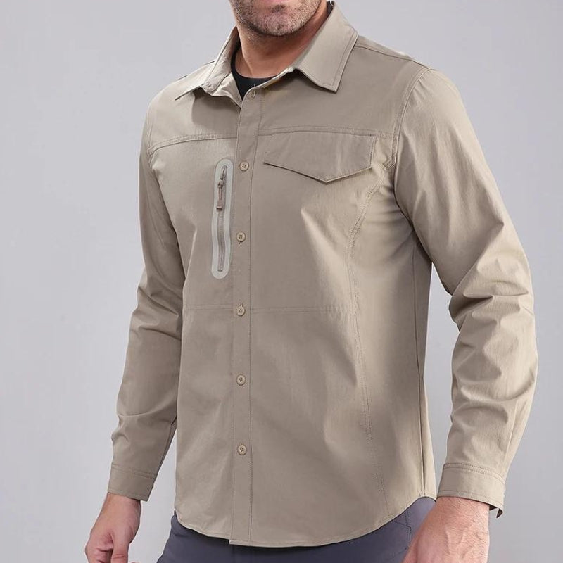 Camisa Masculina Manga Longa Toti Montevie