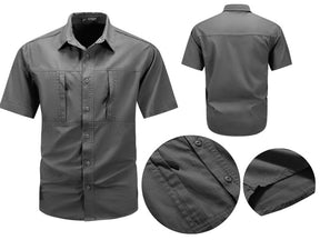 Camisa Masculina Manga Curta Vert Montevie