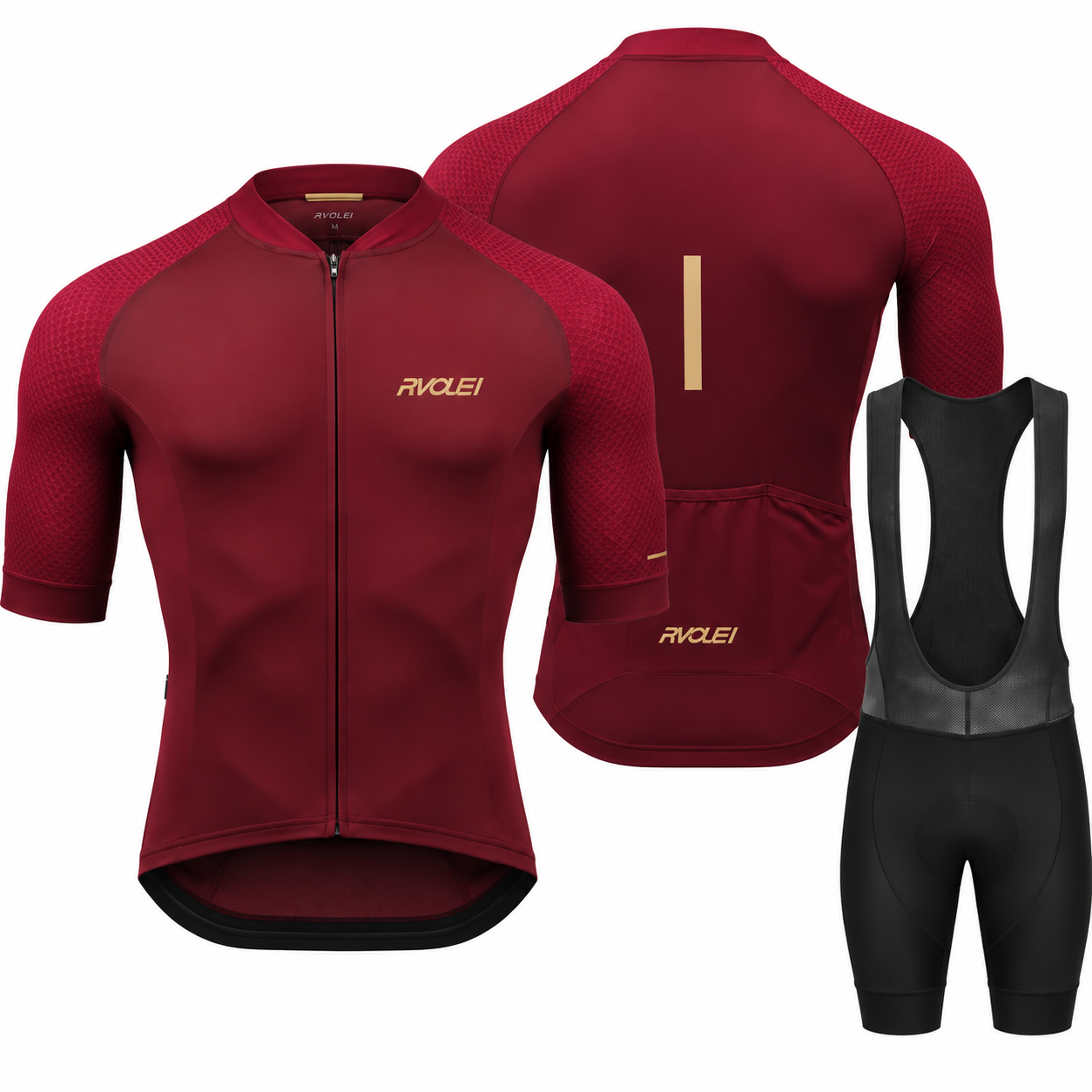 Conjunto de Ciclismo Masculino Camisa e Bermuda Montevie