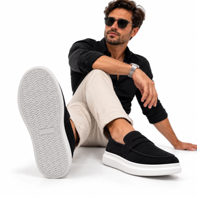 Mocassim Camurça Masculino Comfort Montevie