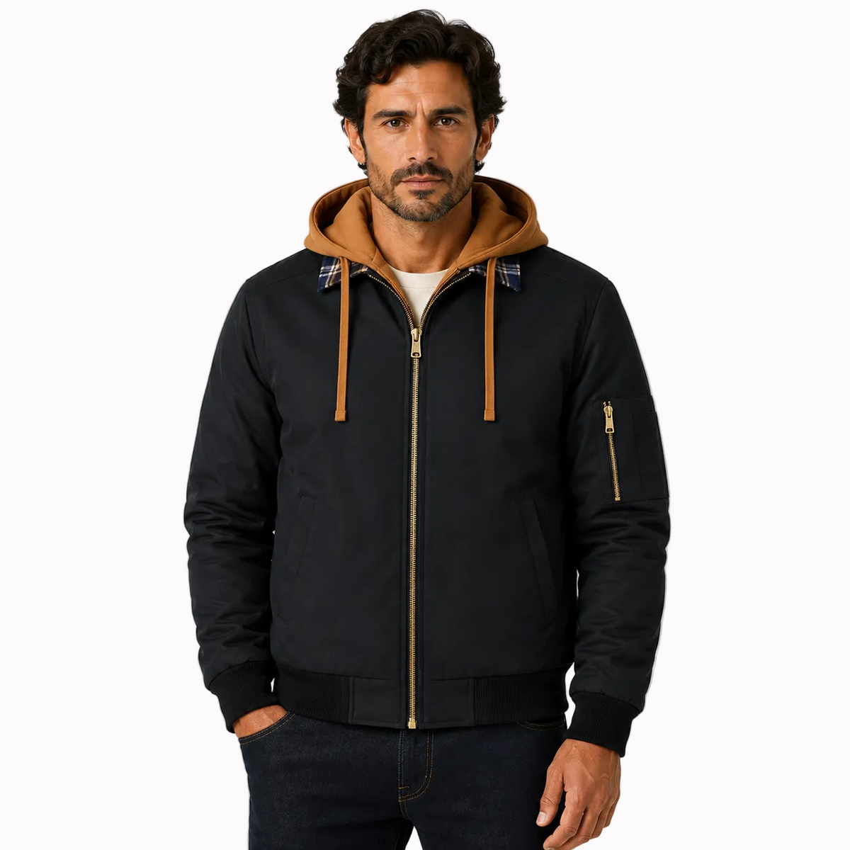 Jaqueta Masculina HoodBomber Montevie