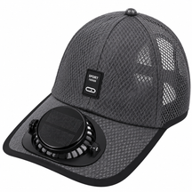 Boné Respirável Com Ventilador Solar Masculino Montevie
