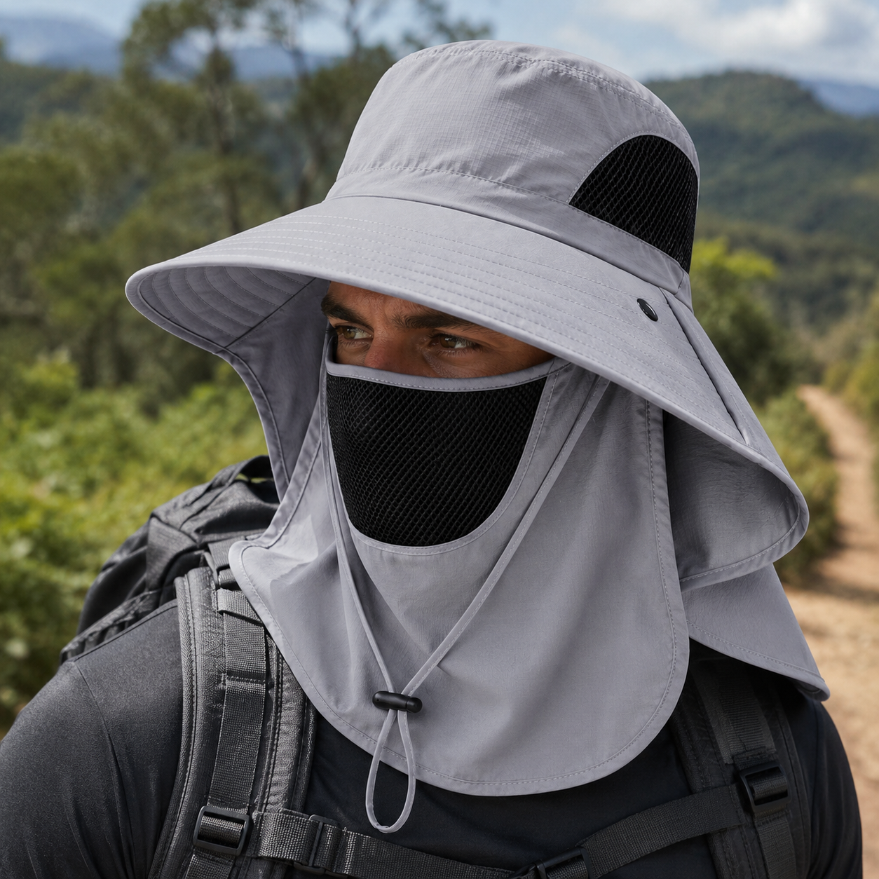 Chapéu Com Proteção UV Masculino Tech Montevie