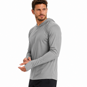 Blusa Masculina Térmica Anti-UV com Capuz Montevie