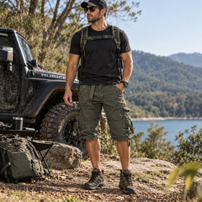 Bermuda Cargo Militar Masculina Montevie