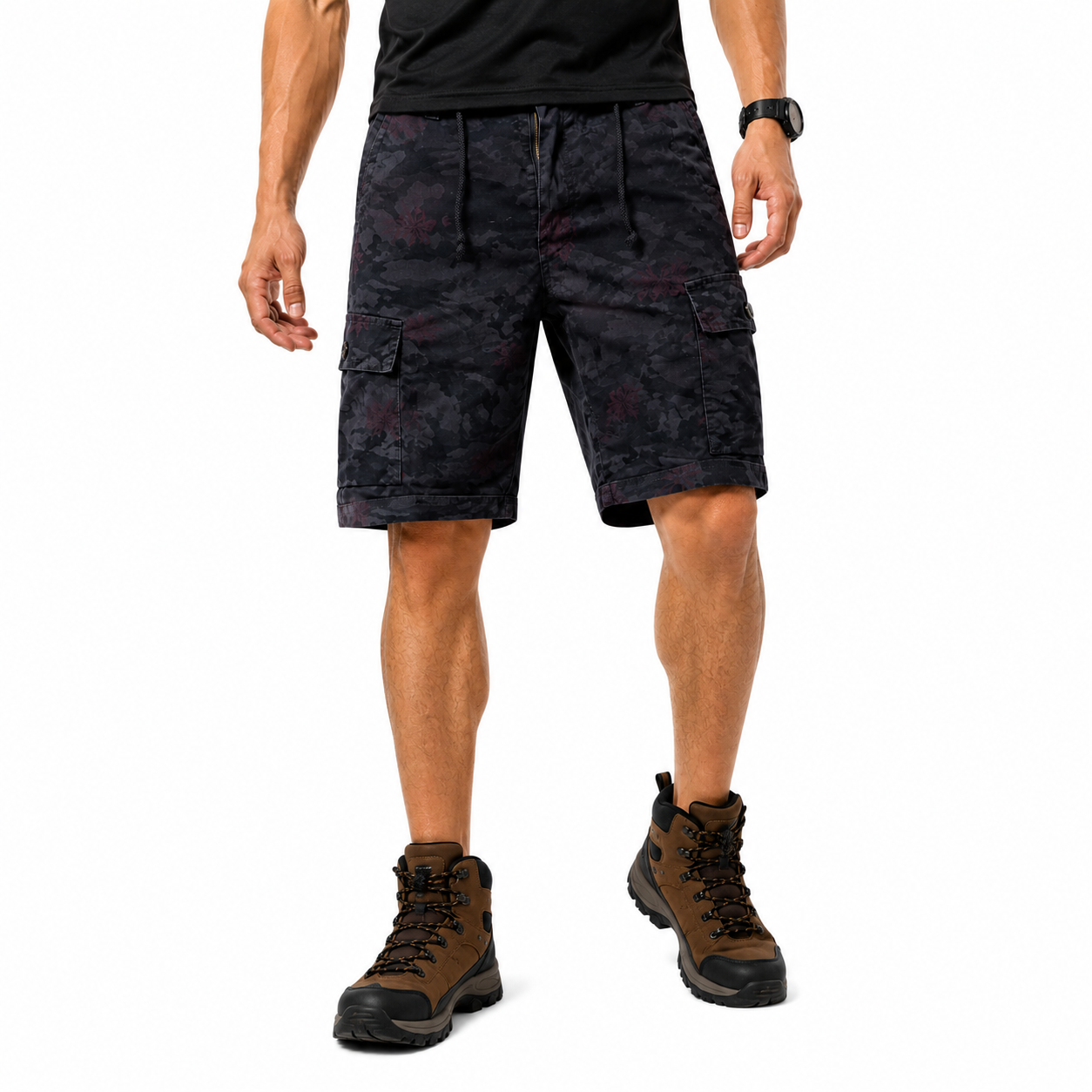 Shorts Camuflado Masculino Outdoor Montevie