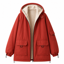 Jaqueta Parka Feminina Forrada Montevie