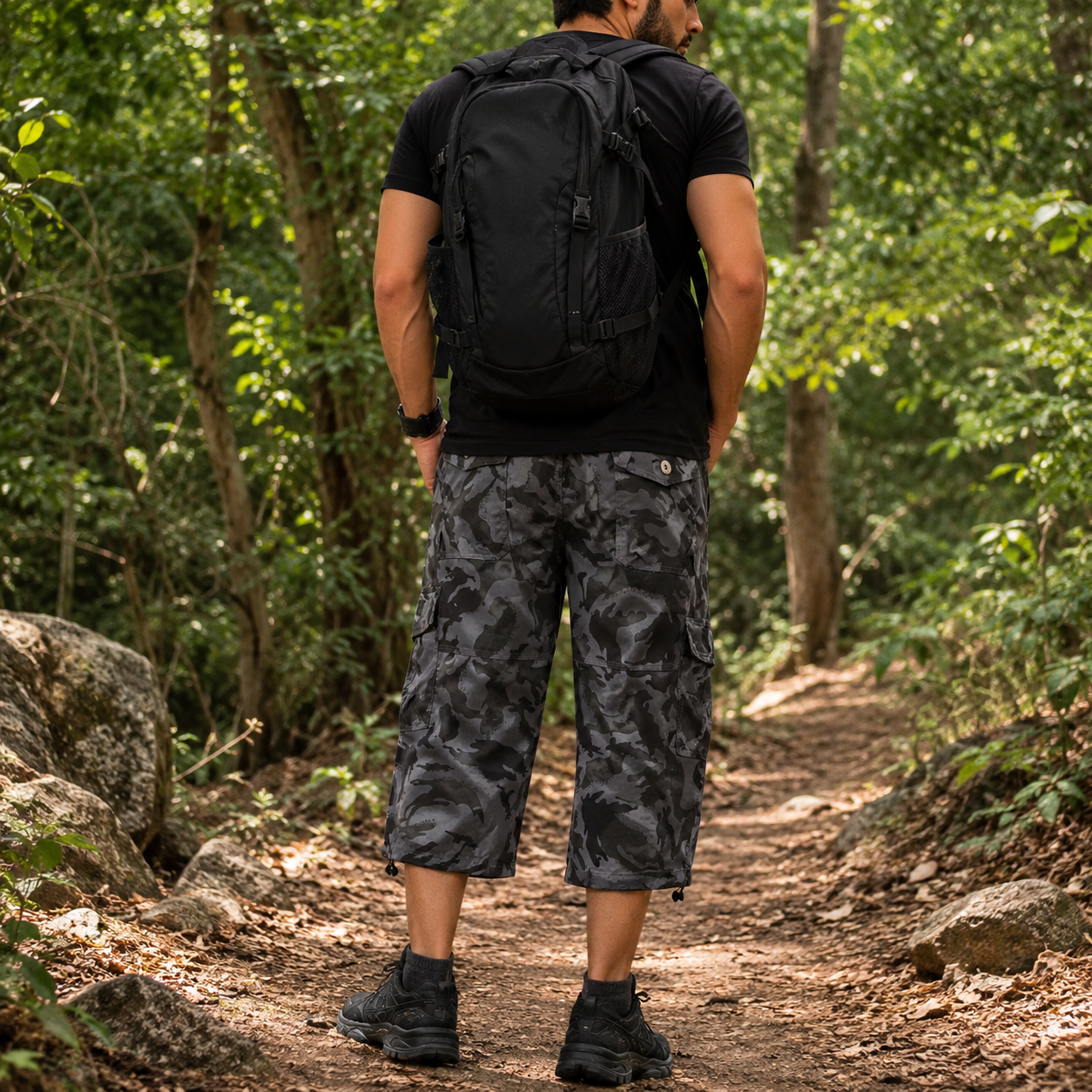 Bermuda Tática Cargo Masculino Montevie